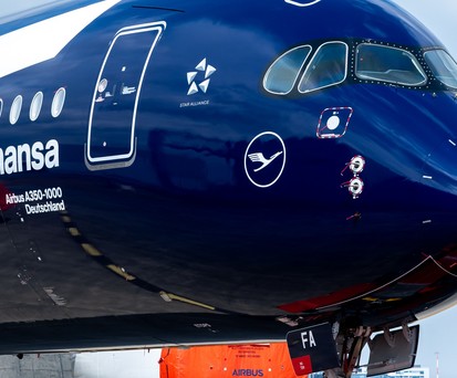 Der erste Airbus A350-1000 von Lufthansa: Soll ab Ende Oktober im regulären Einsatz stehen.
