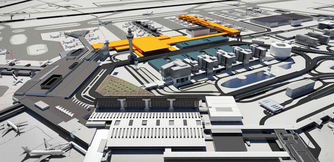 Ab 2023 wird das heutige Terminal mit einem zweiten ergänzt. Es wird südlich des Einkaufsbereichs Schiphol Plaza, um den Kontrollturm herum gebaut. Es schließt direkt an die bestehenden Gebäude an.