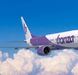 Boeing 737 Max in Bonza-Farben: 2022 soll es losgehen.