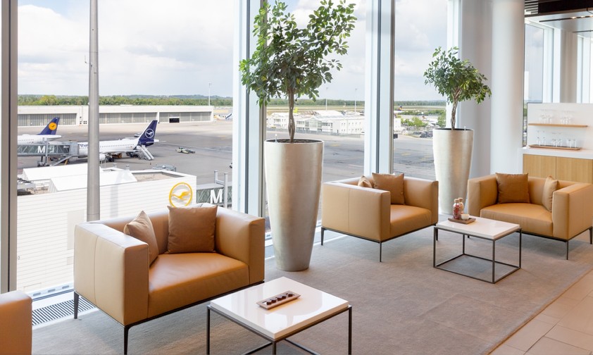 First Class Lounge von Lufthansa in München: Das Lounge-Konzept am Flughafen wird «komplett neu gestaltet».