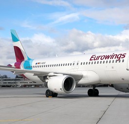 Jet von Eurowings am Flughafen Salzburg: Bald öfter zu sehen.