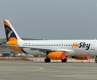 Airbus A320 von Hi Sky: Die Flotte wird erweitert.