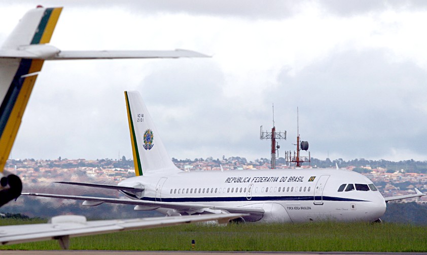 So sah der brasilianische Präsidentenjet ursprünglich einmal aus.
