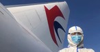 Flugzeug und Mitarbeiter von China Eastern: Feiertage im Blick.