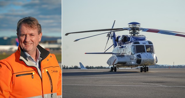 bergen hubschrauber flughafenchef