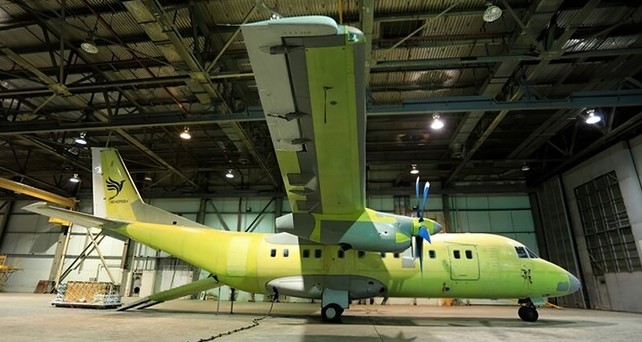 Simorgh: Das Flugzeug soll die Fokker 27 der Luftwaffe ersetzen.