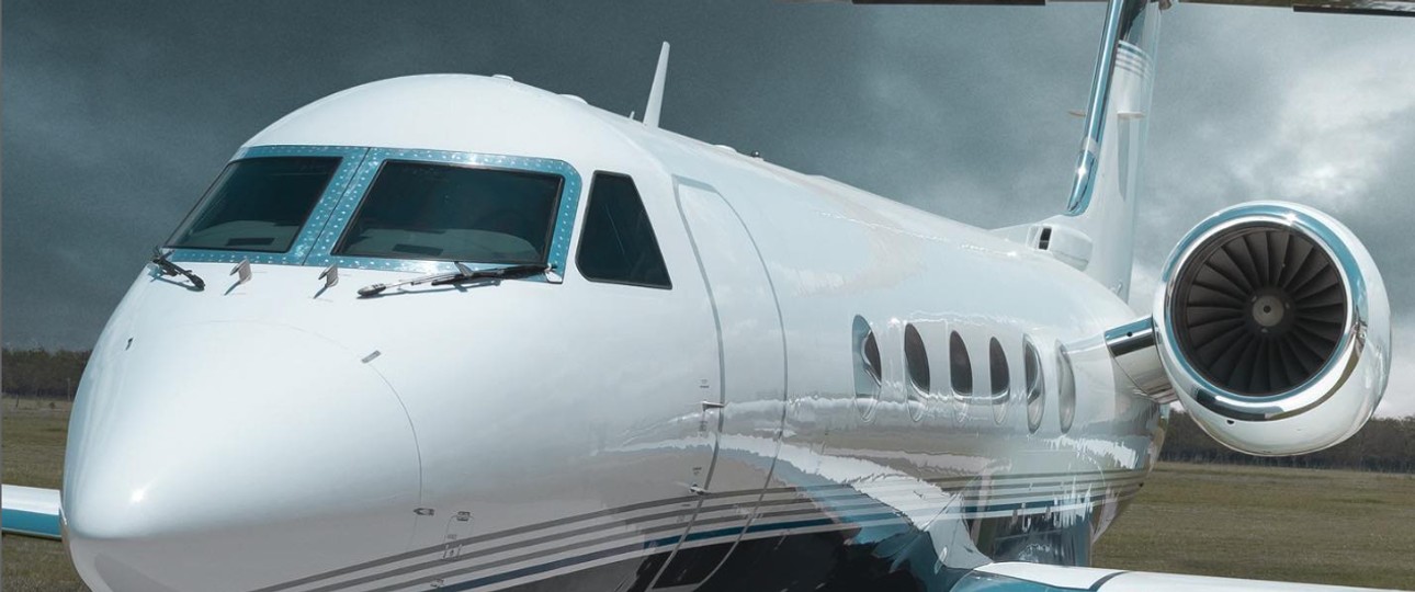 Gulfstream G400 von Baires Fly: Das Flugzeug mit der Kennung LV-JQW brachte Flavio Bolsonaro in die USA.