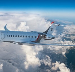 Dassaults neuster Businessjet: Mit der Falcon 10X hat der Flugzeugbauer ein neues Flaggschiff.