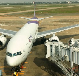 Flieger von Thai: Die Airline ist bald in Wien zu sehen.
