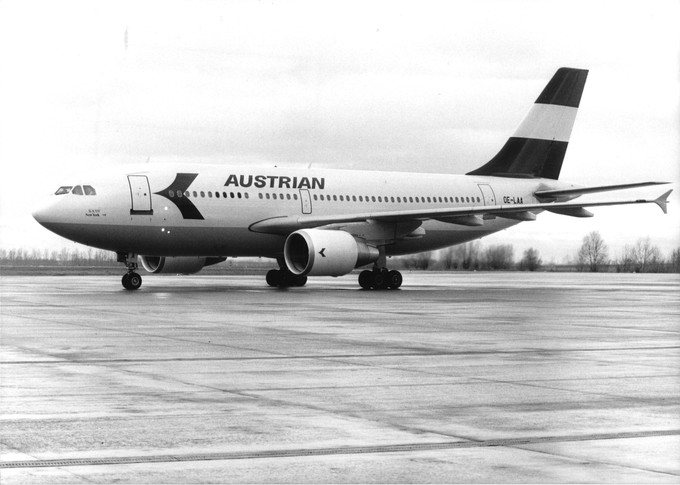 Das Nachfolgemodell A310 - hier in den Farben von Austrian Airlines - war weniger erfolgreich.