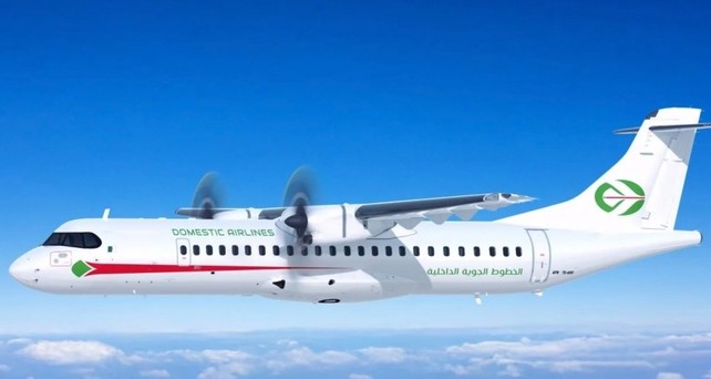 ATR 72 in den Farben von Domestic Airlines: Die Tochter von Air Algérie setzt auf Grün.
