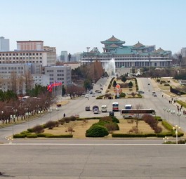 Hauptstadt Pjöngjang: Hier reiste die russische Touristengruppe auch hin.