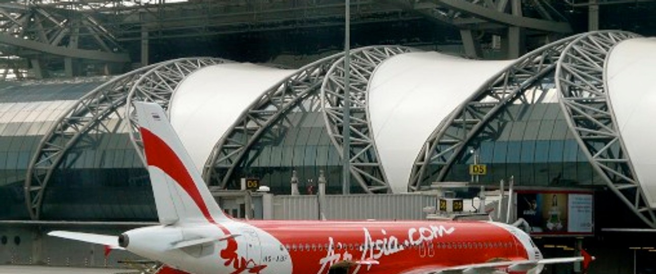 A320-200 von Air Asia auf dem Suvarnabhumi-Flughafen: Bald Vergangenheit.
