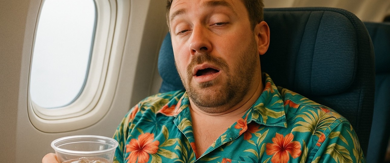 Betrunkener im Flugzeug: Crews sind geschult, mit schwierigen Gästen umzugehen.