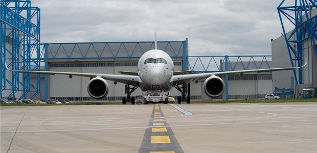 Der erste A350: Potenzieller B777-Konkurrent
