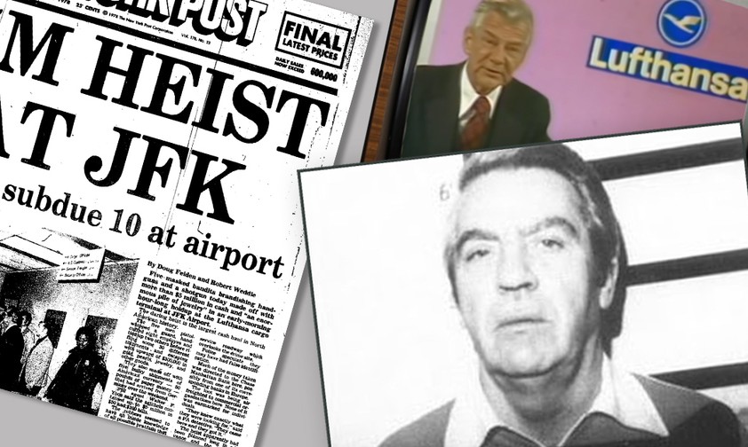 Ausgabe der New York Post, Nachrichtensendung, Hauptdrahtzieher James «Jimmy the Gent» Burke: Der Lufthansa-Raub sorgte 1978 für Schlagzeilen.