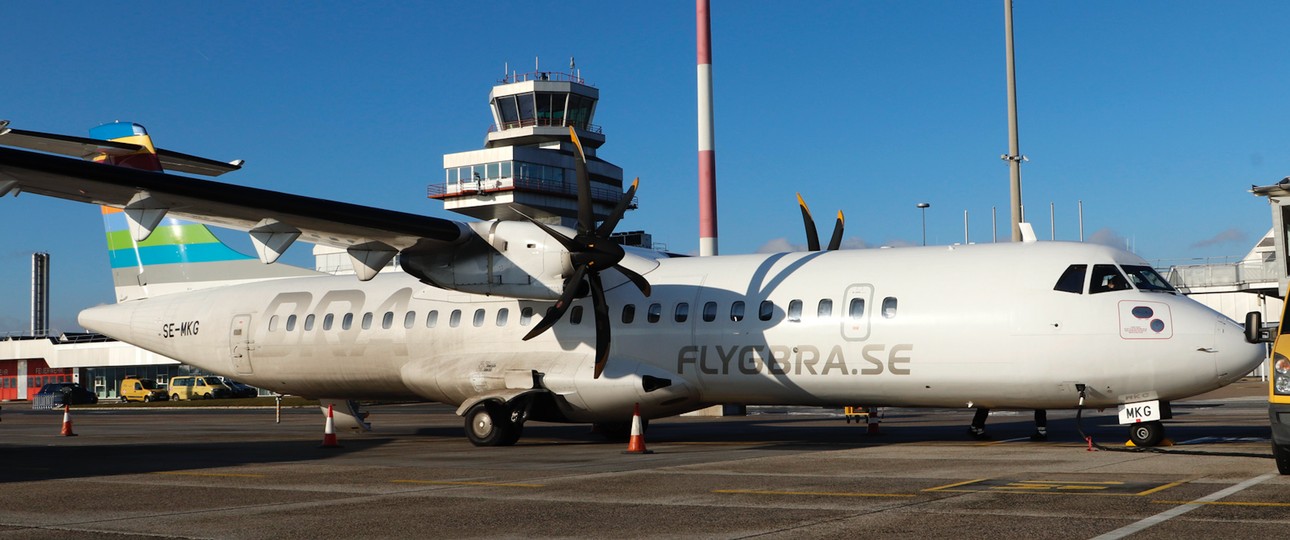 ATR 72 von Braathens: Für Austrian Airlines unterwegs.