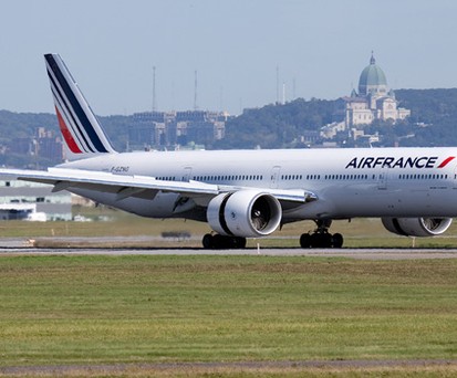 Air France-KLM: Im Bild eine Boeing 777-300 von Air France.