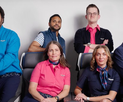 Fünf Angestellte, fünf Outfits.