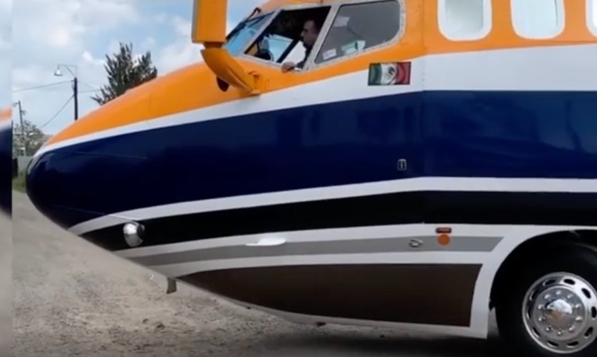 Eine exklusive Boeing 727 für die Straße