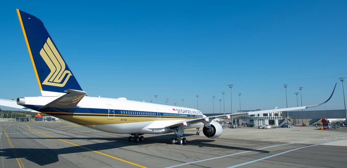 1. Platz: Singapore Airlines fliegt mit einem Airbus A350-900 ULR von Newark nach Singapur. Distanz: 15.344 Kilometer, Dauer: bis zu 18:45 Stunden.