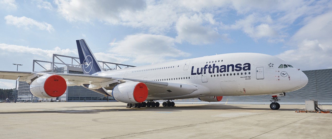 Airbus A380 von Lufthansa: Findet keine Beschäftigung.