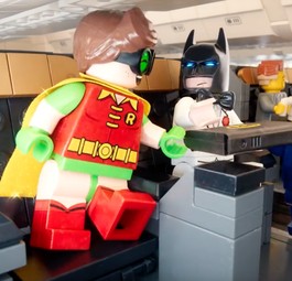 Idioten-Batman fliegt nur Business Class