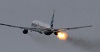 Der Vorfall in Amsterdam: Das rechte Triebwerk der Boeing 767 hatte Probleme.
