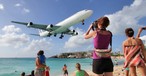 Airbus A340 von Air France in ST. Maarten: Ein Bild aus der Vergangenheit.