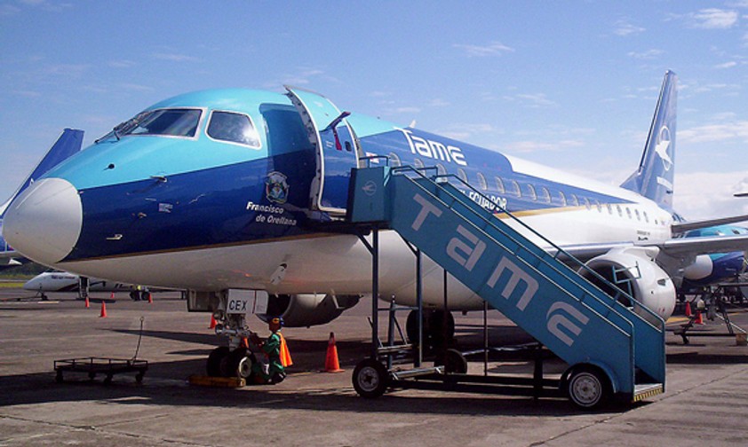 Tame-Embraer 170: Die Heimbasis der Airline gilt als einer der gefährlichsten Flughäfen der Welt.