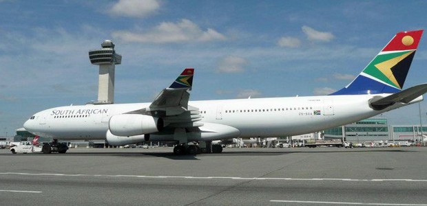 Flieger von South African Airways: Garantie der Regierung.