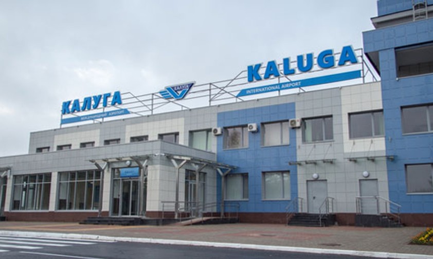 Flughafen Kaluga: Von hier soll es künftig zu verschiedenen Zielen im In- und Ausland gehen.