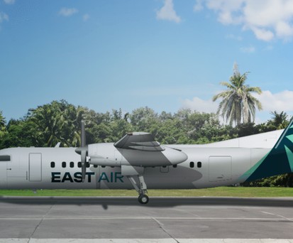 Flieger von East Air: Soll bald als Linienairline starten.