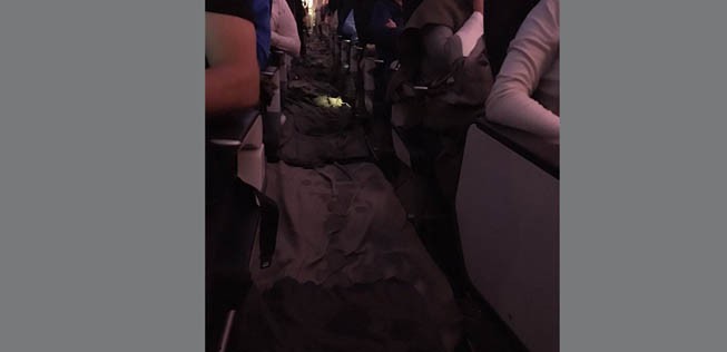 Gang des A380: Die Flugbegleiter legten den Sumpf trocken.