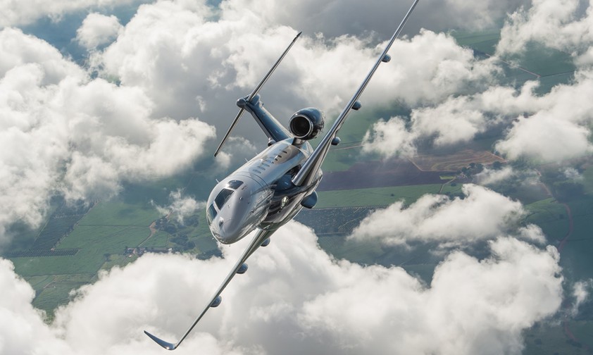 Embraer Praetor 600: Der Flieger wird beim Marktführer in Braunschweig umgebaut.