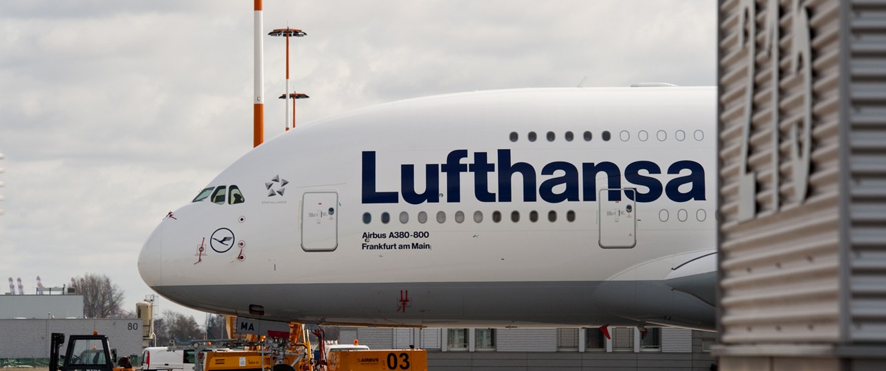 Der bisherige Träger des Namens Frankfurt am Main: Der Airbus A380 mit dem Kennzeichen D-AIMA (Archivbild).