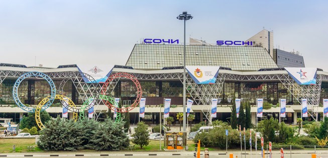 Der Flughafen Sochi (AER) in Russland ist der Branchenprimus in Europa.