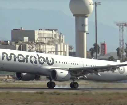 Ein Airbus A321 mit der Kennung LY-TUV: Im kommenden Sommer wechseln die Maschinen in s AOC von Condor.