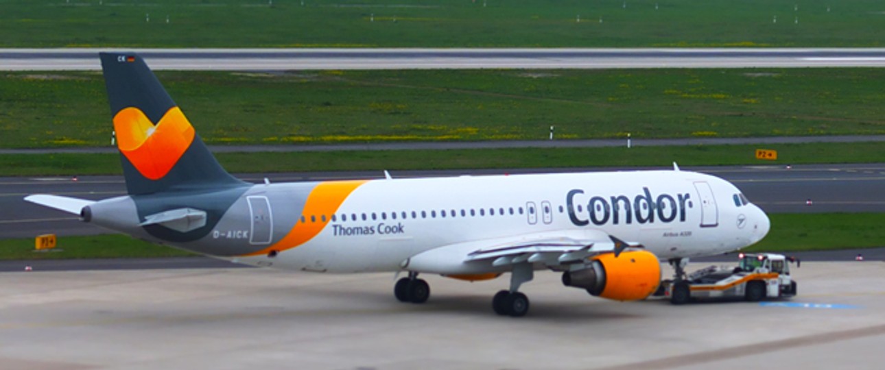 Jet von Condor: Öfter in Düsseldorf.
