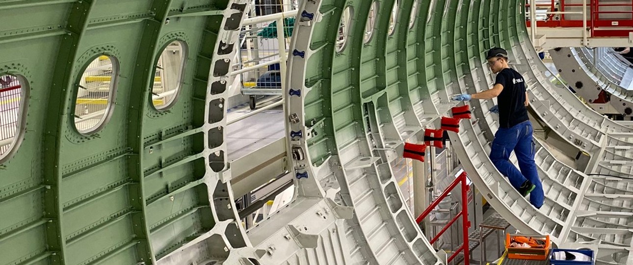 Airbus-A320-Produktion in Hamburg: Künftig mit Titan aus Saudi-Arabien. 