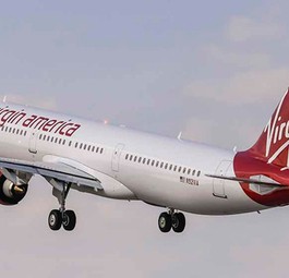 A321 Neo von Virgin America: Auf dem Weg in die USA.