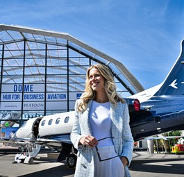 AERO 2025: Neu ist der Business Aviation Dome