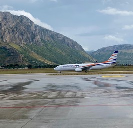 Flieger von Smartwings am Flughafen Palermo: Die italienische Regierung setzt Höchstpreise fest.