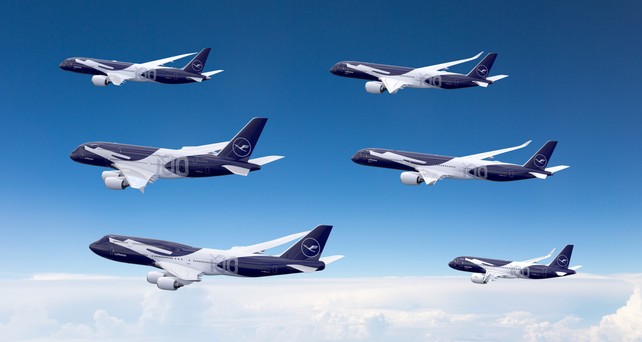 Jubiläumsflotte von Lufthansa: Bald am Himmel