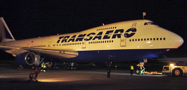 Und im Jahr 2005 nahm Transaero die erste Boeing 747 in die Flotte auf.