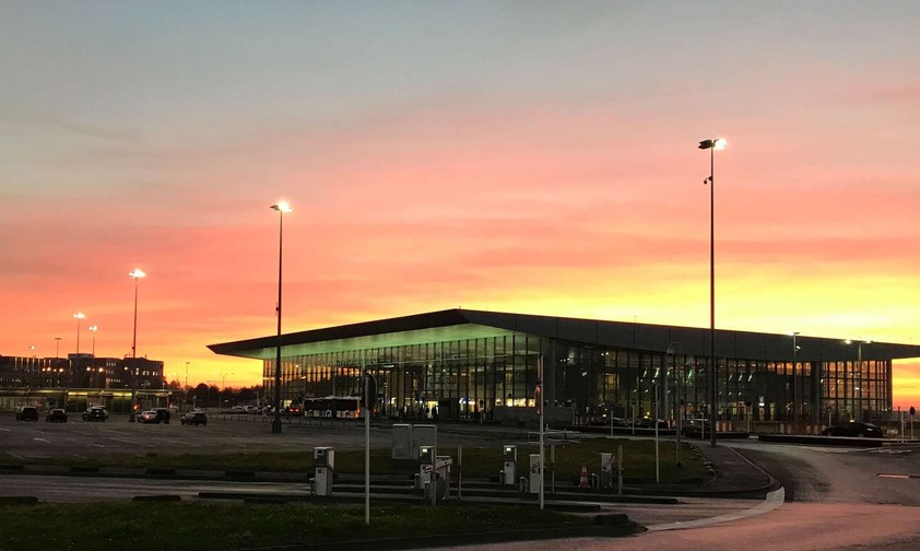 Das Terminal am Flughafen Luxemburg: Bald könnte es regelmäßige Passagierflüge nach China geben.