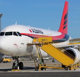 Der albanische Regierungsflieger: Der Airbus A319 gehört nun Albanien.