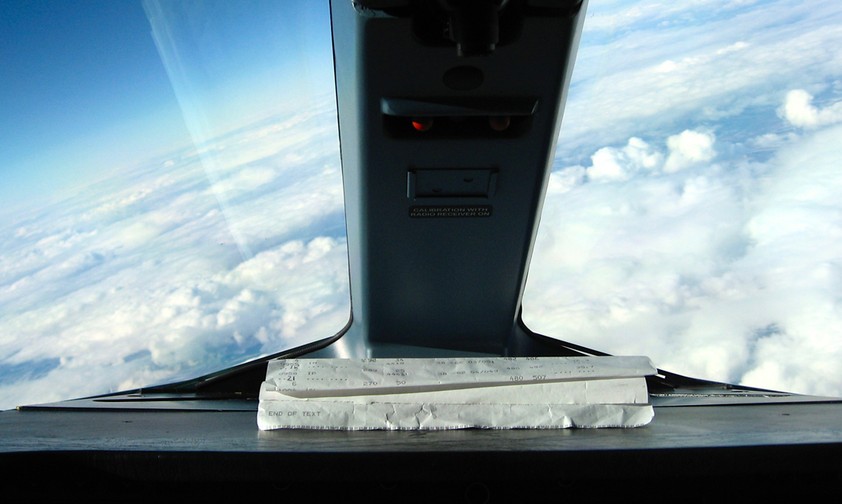 Blick aus dem Cockpit des Airbus A380: 2007 war der Superjumbo noch ganz neu.