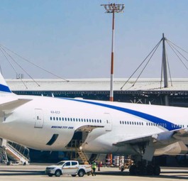 Flieger von El Al: Israels Airlines sind in Alarmbereitschaft.