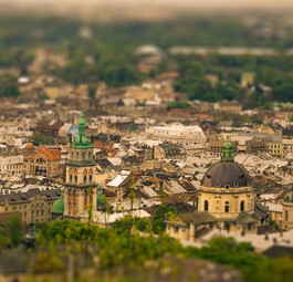 Lviv: Sitz eines großen Call Centers von Lufthansa.